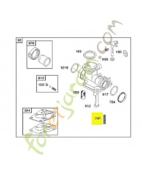 691839 Ressort de starter