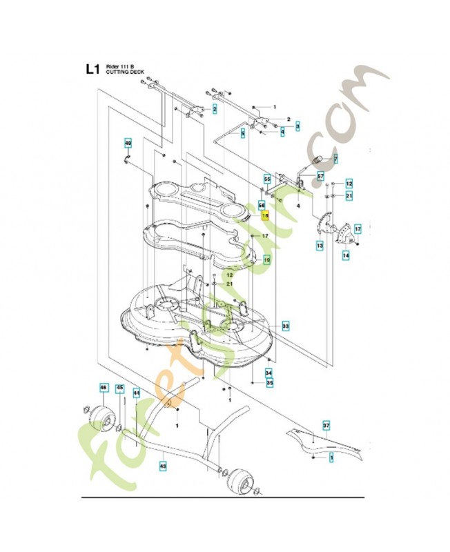 carter 574172101. Pièce de rechange Husqvarna carter 574172101. Pièce de rechange Husqvarna