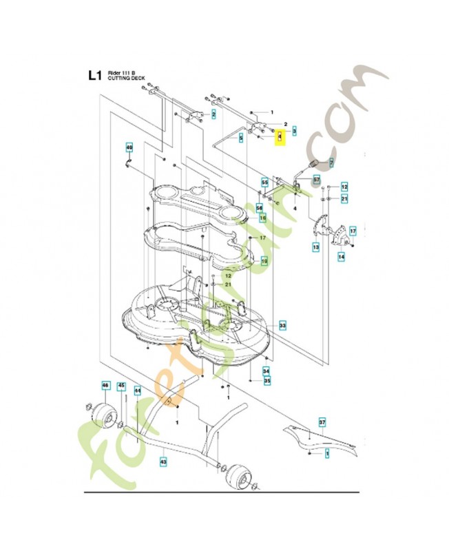 Rondelle 735585200. Pièce de rechange Husqvarna Rondelle 735585200. Pièce de rechange Husqvarna
