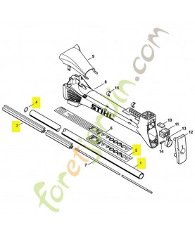 tube complet référence 4128-710-7108