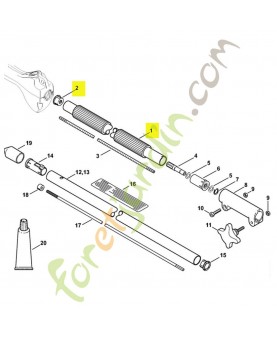 tube complet référence 4139-710-7105