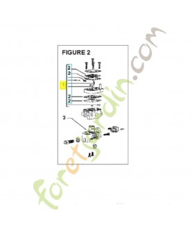Kit de réparation 538247955. Pièce détachée Husqvarna
