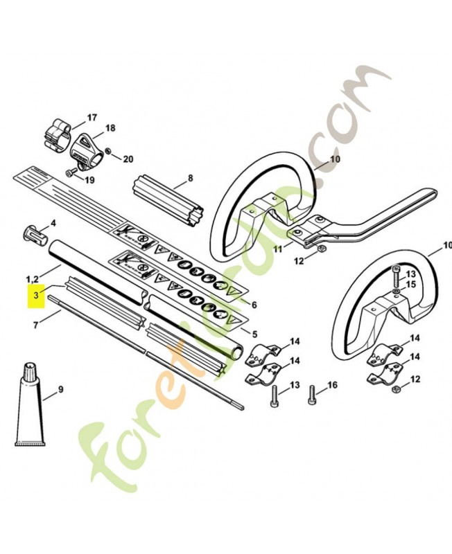 Fourreau référence 4137-711-7302