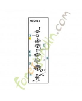 Soupape 538247957. Pièce de rechange Husqvarna
