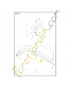 arbre de transmission 574316404 husqvarna