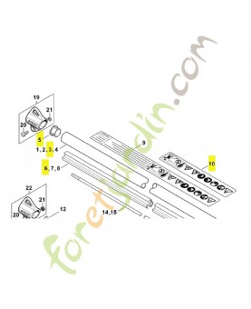 tube complet référence 4147-710-7115