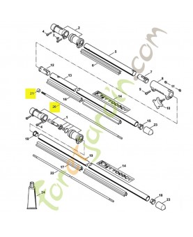 Arbre d'entraînementréférence 4147-710-3200