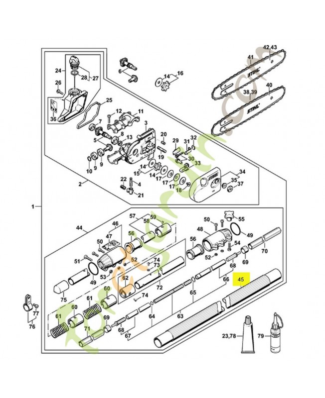 Tube completréférence 4138-710-7105