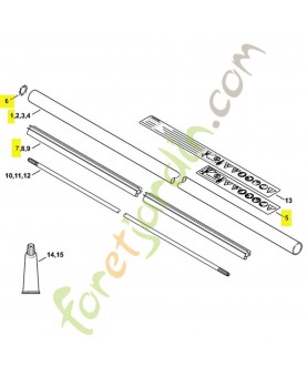 Tube completréférence 4147-710-7106
