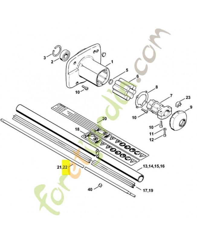 Tube référence 4119-711-3210