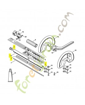 Tube complet référence 4140-710-7101
