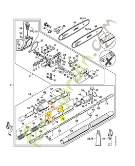 Tube complet référence 4182-710-7106
