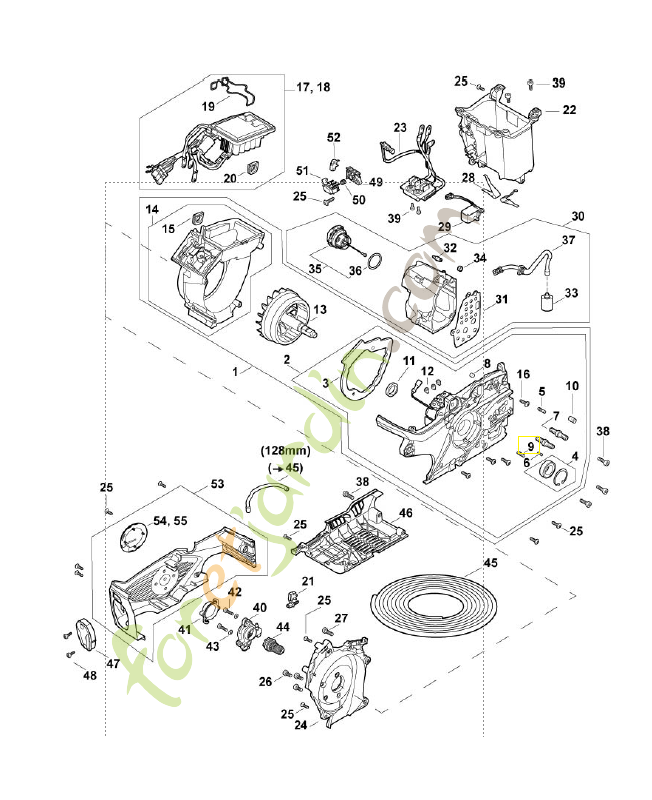 Boulon 1120-162-5200. Pièce de rechange Sithl 