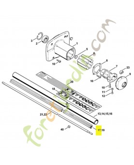 Fourreau référence 4119-711-7301