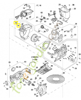 Carter en volute MA02-600-4403. Pièce détachée Stihl / Vicking
