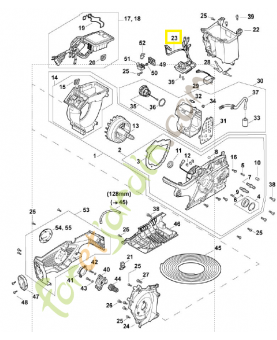 Faisceau de câbles MA02-440-3005. Pièce détachée Stihl / Vicking
