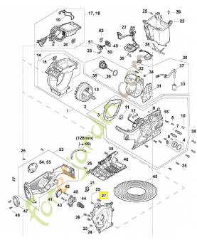 Vis cylindrique is-m 4x10 9022-313-0651. Pièce de rechange Sithl / Vicking