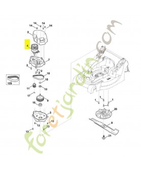 Moteur electrique stihl ref. 1250-600-0200