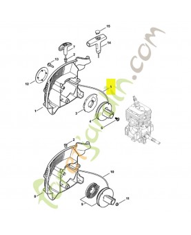 Cable lancement d.2,7x1010mm 4237-195-8200