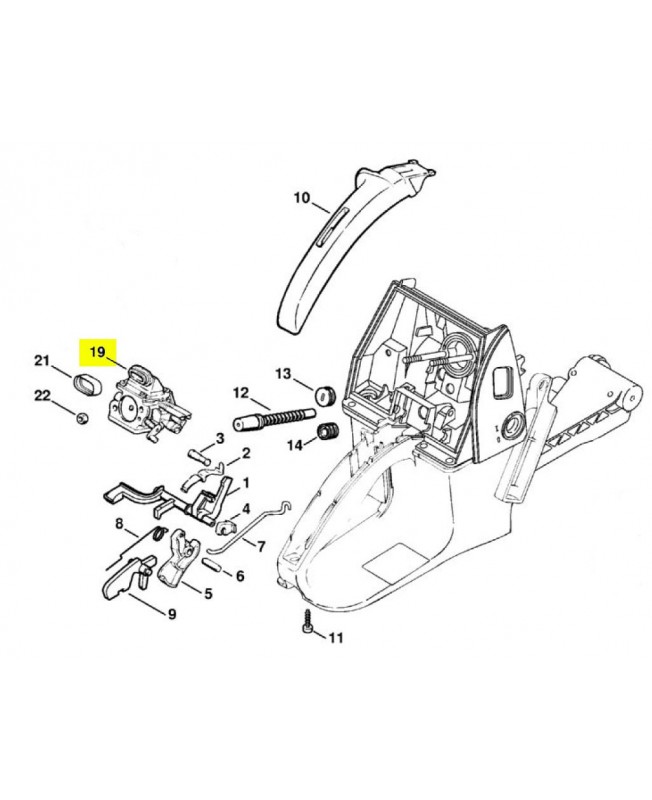 Carburateur 1122-120-0618 STIHL