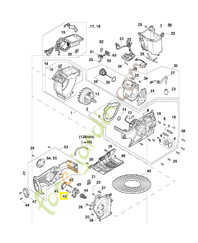 Rondelle m4 9291-021-0100. Pièce de rechange Sithl  Rondelle m4 9291-021-0100. Pièce de rechange Sithl