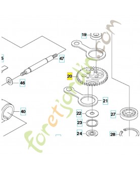 Engrenage référence 537232801