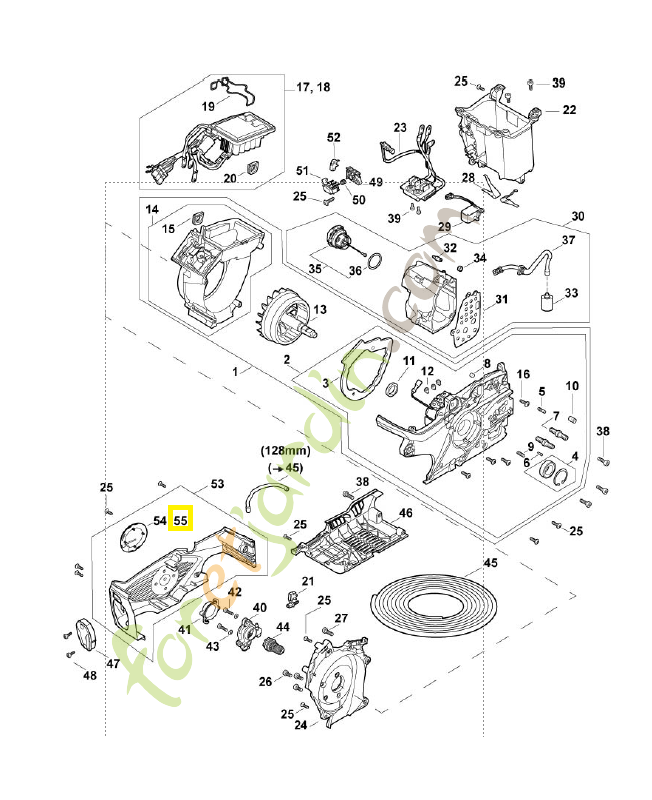 Plaque matricule msa 300 c MA02-967-1501. Pièce détachée Stihl / Vicking Plaque matricule msa 300 c MA02-967-1501. Pièce détachée Stihl / Vicking