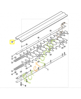 Étui de protection 4230-790-9200. Pièce de rechange Sithl / Vicking