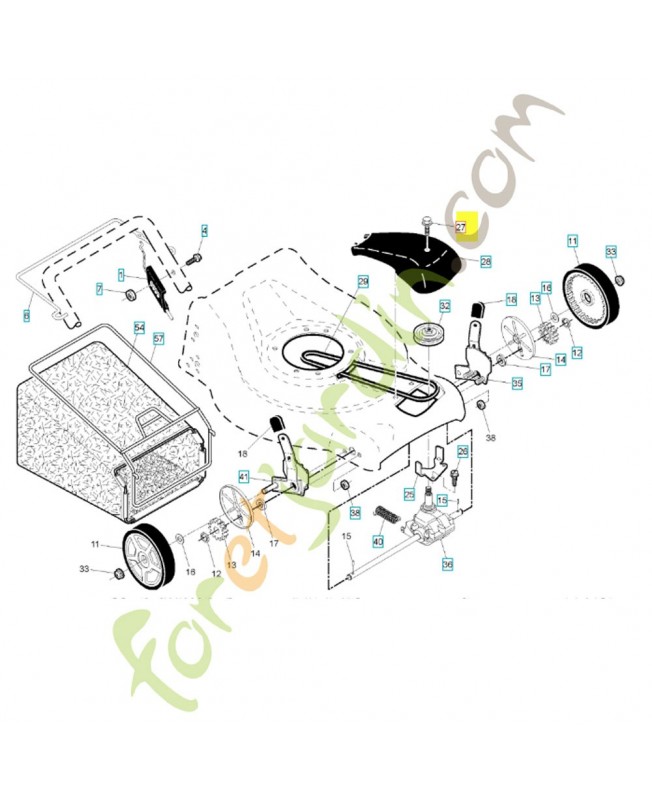 Vis 10-24 x 2-3/8 532175262. Pièce de rechange Husqvarna Vis 10-24 x 2-3/8 532175262. Pièce de rechange Husqvarna