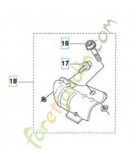 Couvercle Husqvarna ref. 574306903
