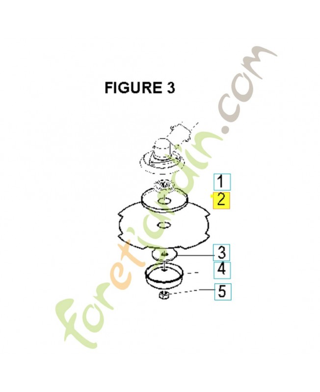Protection renvoi d'angle débroussailleuse 538241155- Pièce de détachée Husqvarna