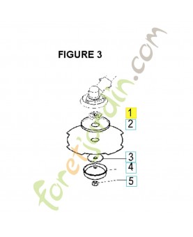 Entraineur 538242815. Pièce de rechange Husqvarna