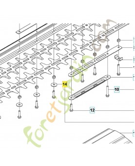 Rondelle 592738101. Pièce détachée Husqvarna