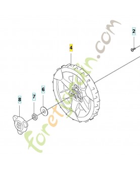 ROUE COMPLÈTE 582280201