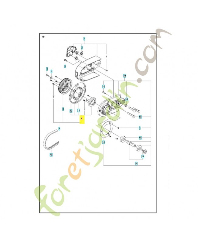 Cassette friction retarder 505445405