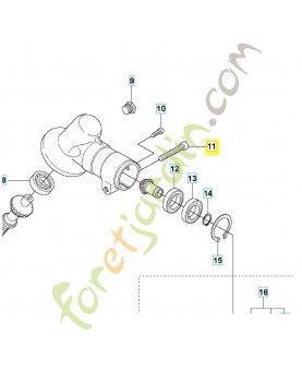 Vis 503200725. Pièce de rechange Husqvarna