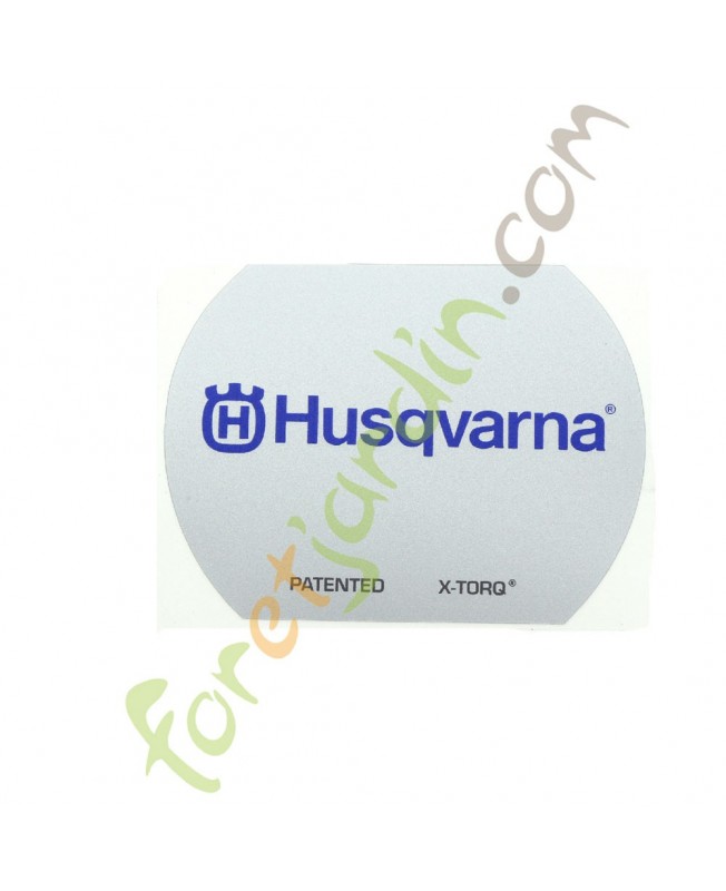 Plaque de matricule 576468101. Pièce de rechange Husqvarna