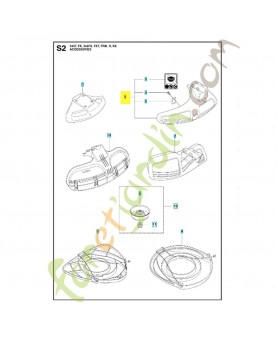 Protecteur 503954301. Pièce détachée Husqvarna