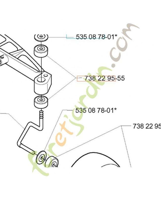 Roulement roue avant Roulement roue avant