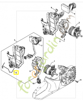 Ressort 1250-791-3100. Pièce de rechange Sithl / Vicking