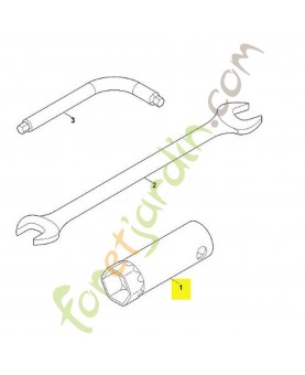 Cle a bougie 21 x 75