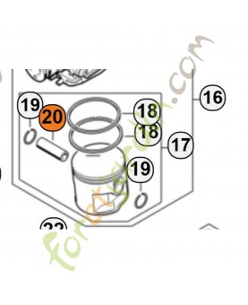 Axe de piston 10x6x32