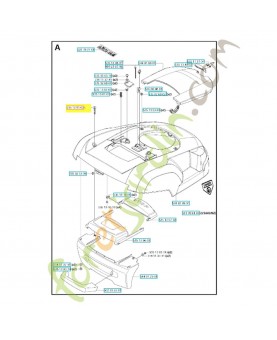 Vis 535129302. Pièce de rechange Husqvarna