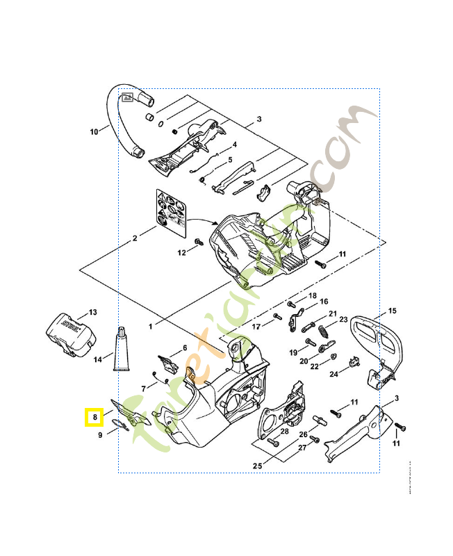 Support 1252-791-5400. Pièce de rechange Sithl / Vicking Support 1252-791-5400. Pièce de rechange Sithl / Vicking
