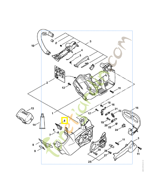 Levier 1252-162-5000. Pièce de rechange Sithl / Vicking Levier 1252-162-5000. Pièce de rechange Sithl / Vicking