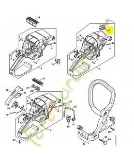 Douille Stihl réf 1127-084-7400- Pièce de détachée Sithl / Vicking