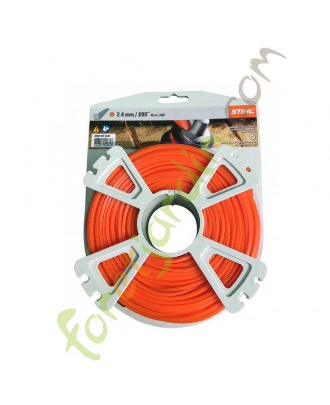 Fil nylon pour débroussailleuse 2,4 mm x 83 m STIHL 0000-930-2641 Fil nylon pour débroussailleuse 2,4 mm x 83 m STIHL 0000-930-2641