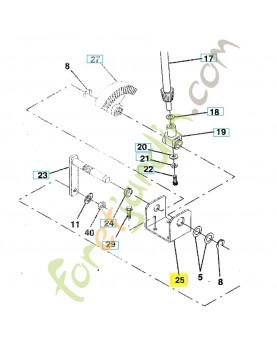 support 531152201. Pièce de rechange Husqvarna