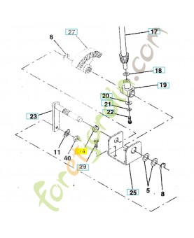 Œillet 532109816. Pièce de rechange Husqvarna