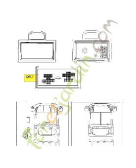 Préfiltre b&s 273638s 582311263. Pièce détachée Husqvarna
